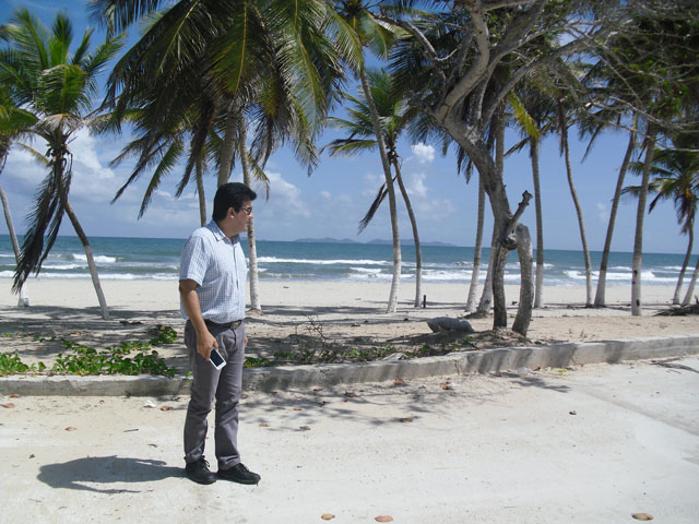 Boulevard de Playa El Agua, otro ícono de la desidia de Mata Figueroa