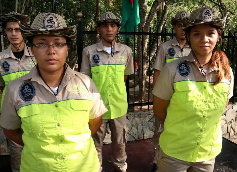 Promueven preservación ambiental con Brigada de Guardaparques en Valencia