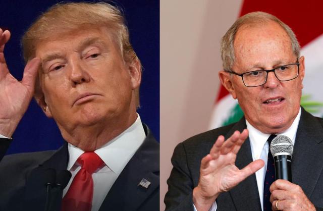 Trump y Kuczynski