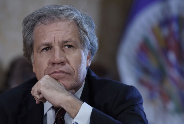 Luis Almagro, secretario general de la OEA (Foto Efe)