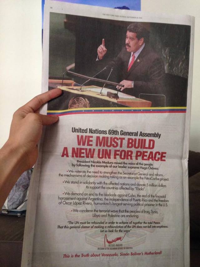 aviso maduro en the new york times