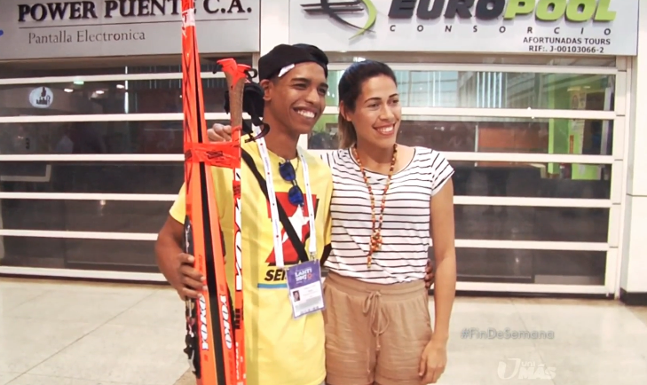 Adrián Solano al regresar a Venezuela: Mi carrera como atleta comenzó al revés (Video)