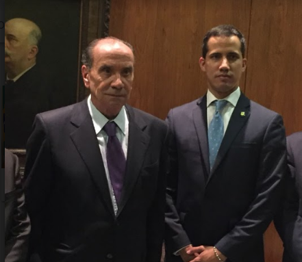 Juan Guaidó sostuvo encuentro con Canciller de Brasil