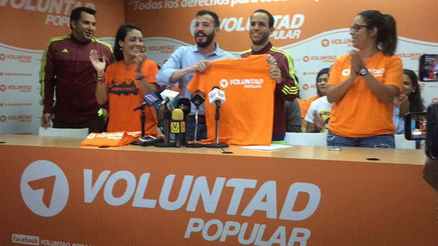 Hasler Iglesias se une a las filas de Voluntad Popular