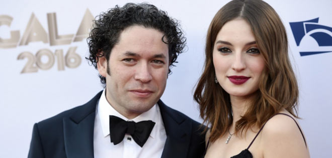 Gustavo Dudamel se casó en secreto con la actriz María Valverde