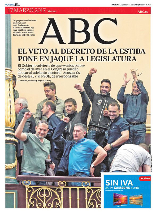 Portadas de la prensa internacional de este viernes 17 de marzo