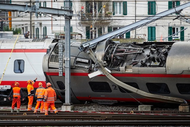 SWITZERLAND-ACCIDENT-RAIL