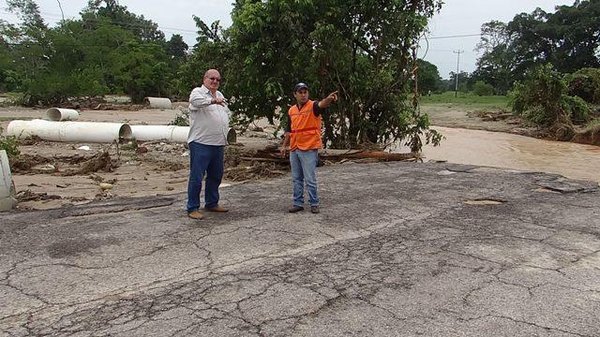 Hay paso intermitente y a riesgo por La Arenosa en Táchira