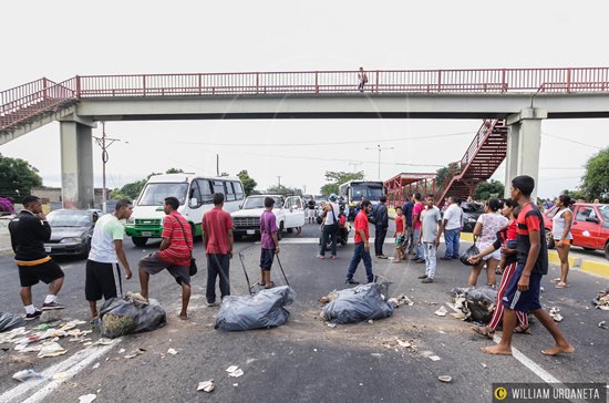 El hambre y las fallas de gas activaron protestas en Bolívar