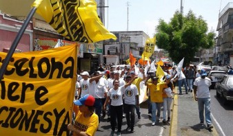 Opositores en Anzoátegui marchan hasta el Palacio de Justicia de Barcelona