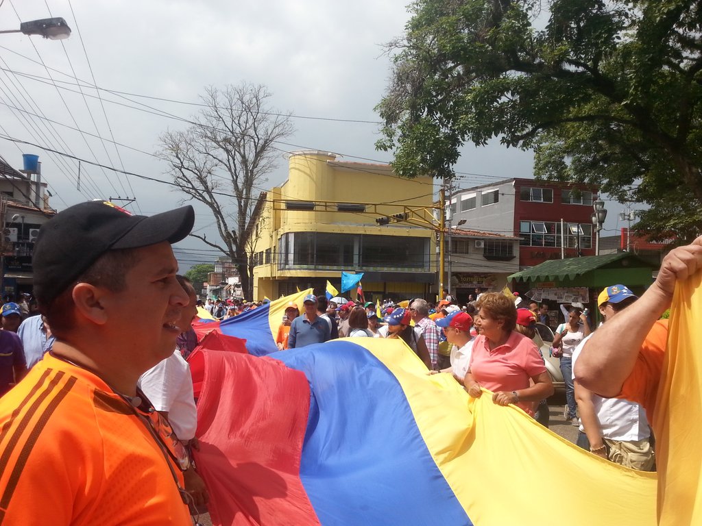 En Táchira también se movilizan este #6Abr en contra del golpe al Parlamento (Fotos)