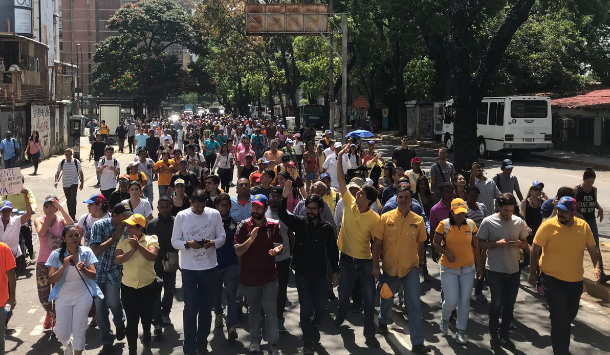 Foto: Desde Petare también se movilizaron por la marcha de este jueves 