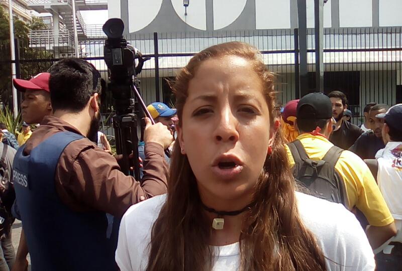 Rafaela Requesens: Los jóvenes seguiremos en las calles defendiendo a Venezuela