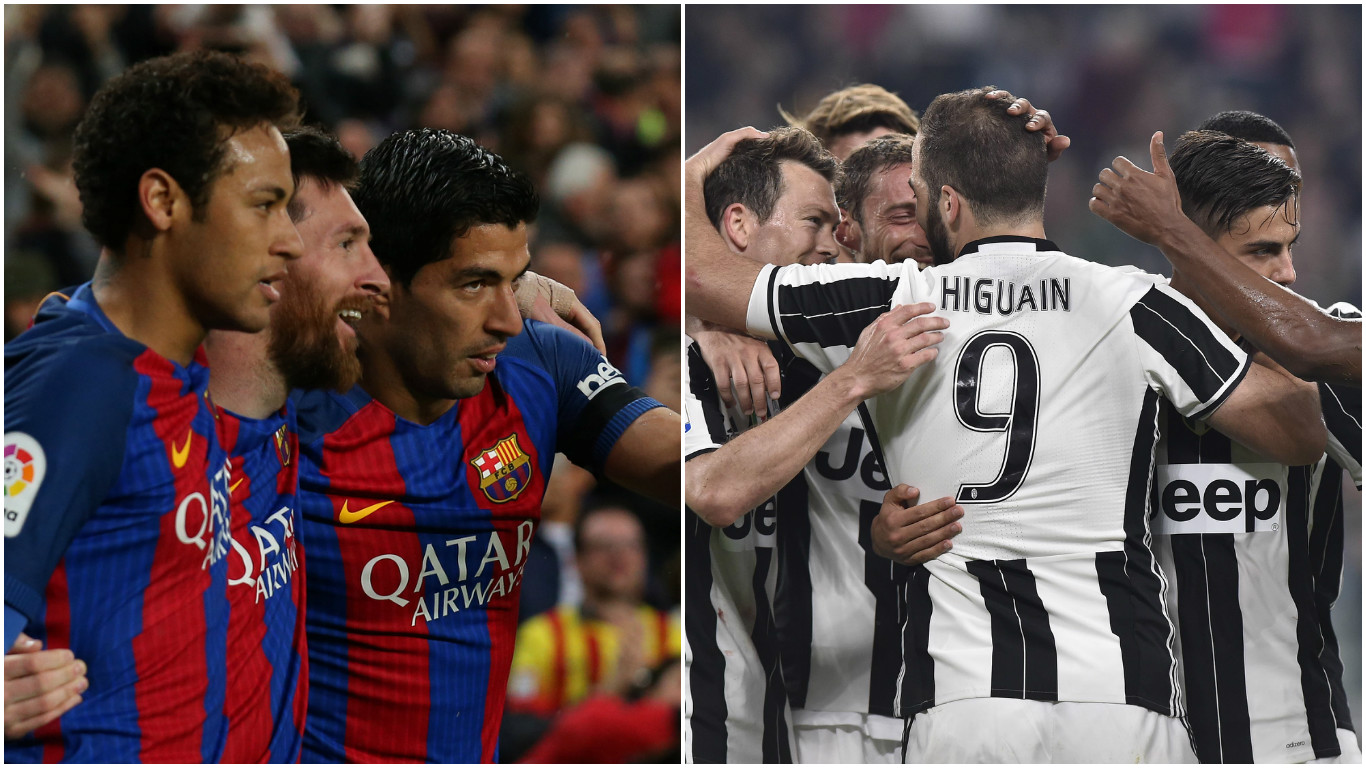 Con aires de revancha la Juve se enfrentará al Barca este martes en la Champions