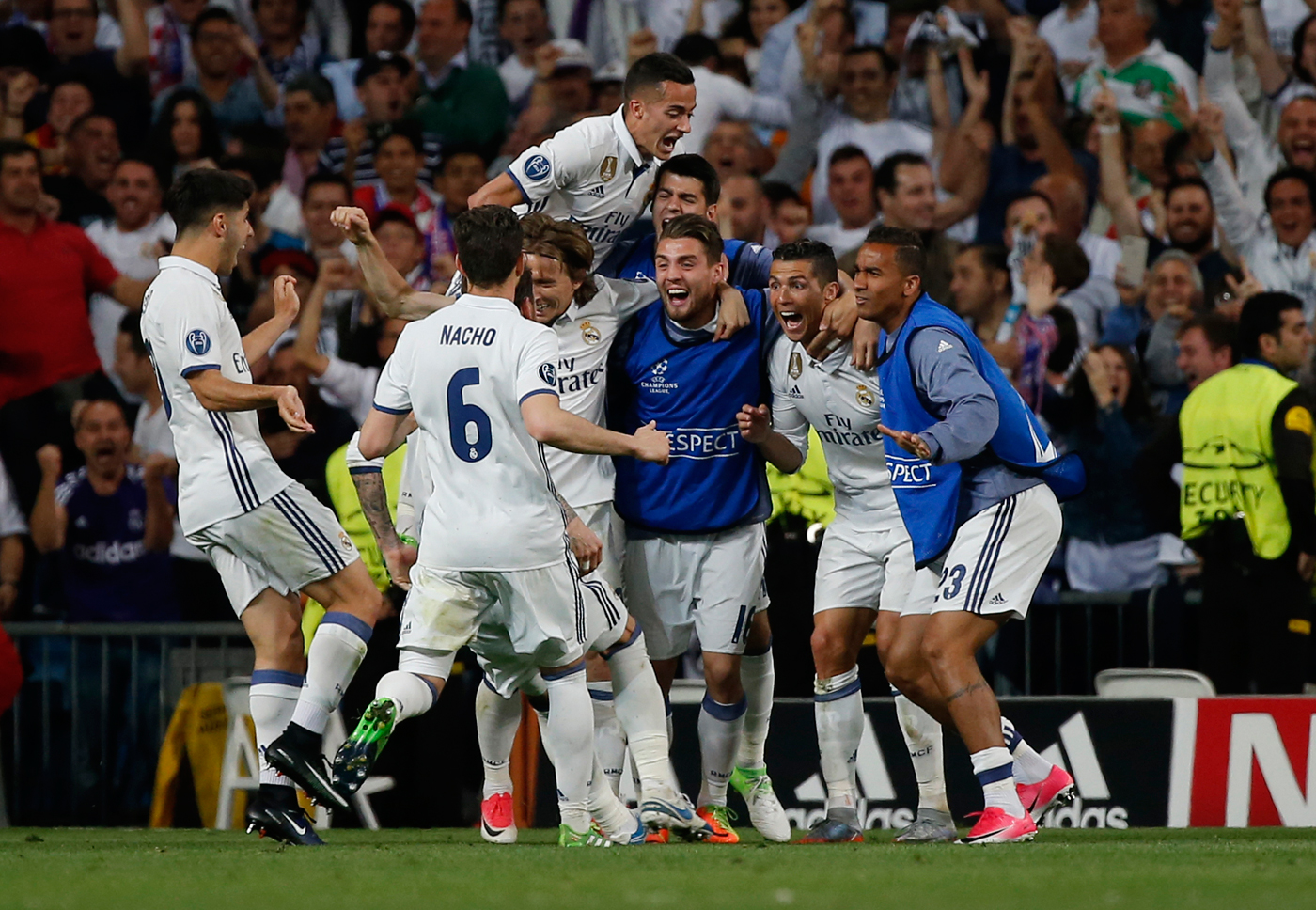 Real Madrid aplastó al Bayern en el alargue y clasificó a la semifinal de la Champions