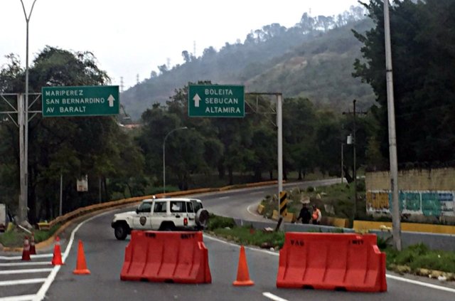 Foto: Cerrados los accesos a la Cota Mil 