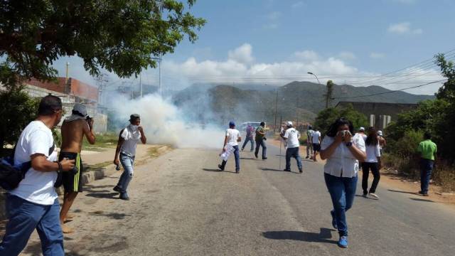 Represión en Margarita