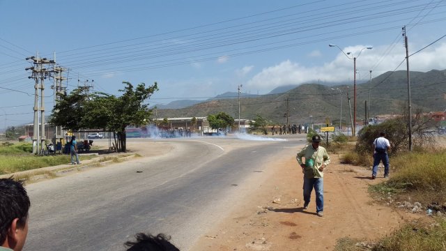 Represión en Margarita