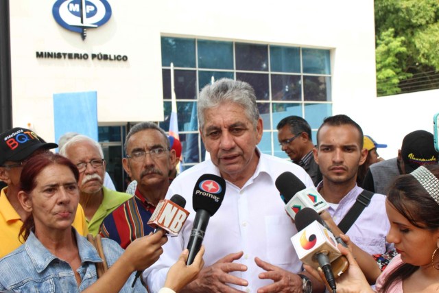 El alcalde del municipio Iribarren, Alfredo Ramos