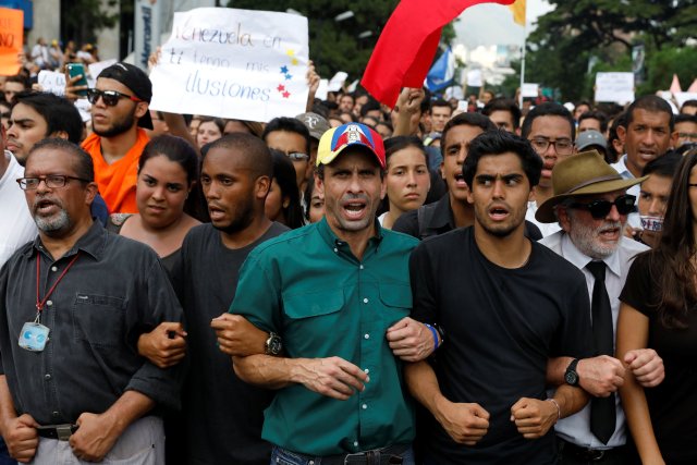 El gobernador del estado Miranda, Henrique Capriles (Foto: Reuters)