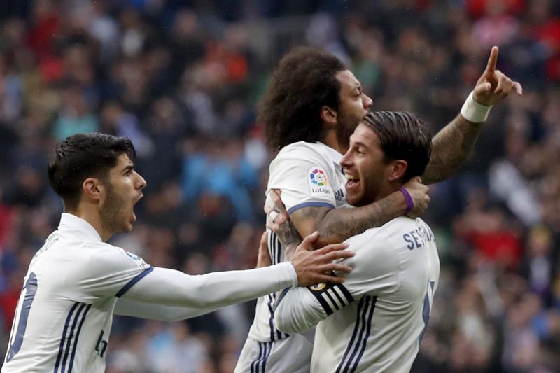 Marcelo permite al Real Madrid seguir en la lucha por el título