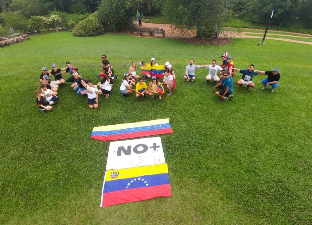 Venezolanos en el mundo piden no más muertes en protestas. Foto: @VotoPorVzla 