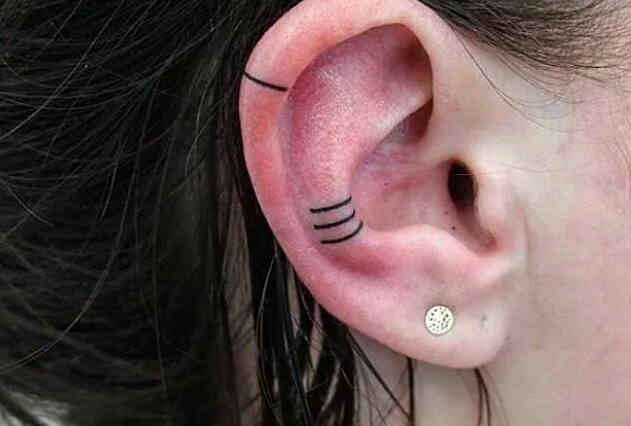 Tatuajes Helix que te harán olvidar los aretes; ¡es la tendencia que está arrasando en Instagram!