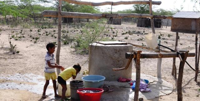 Pozo artesanal de la ranchería Pesuapá (Foto: elheraldo.co)