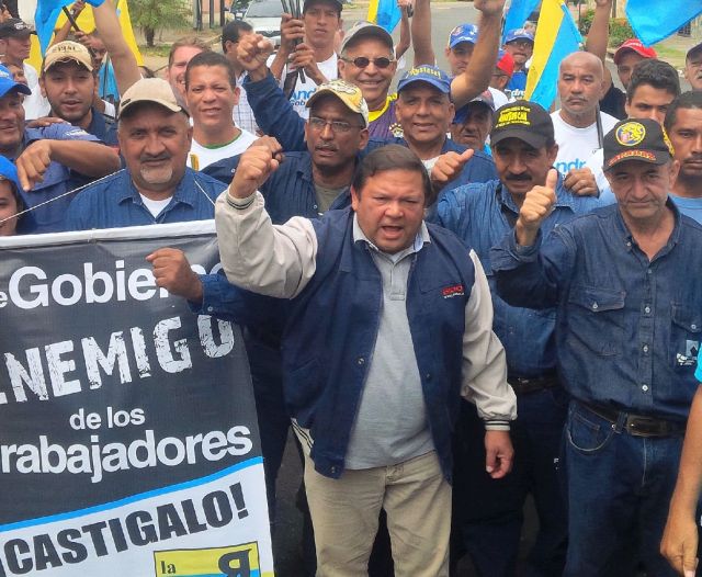 El líder de la Unidad en el estado Bolívar, Andrés Velásquez. Foto: Prensa.