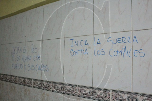 Además de las detenciones y los daños, la incursión dejó serias advertencias a los vecinos de las residencias Villa Latina y Los Olivos