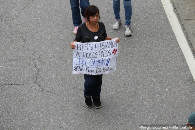 Lo que usted no vio de las manifestaciones de este #3May. Foto: LaPatilla.com / Régulo Gómez