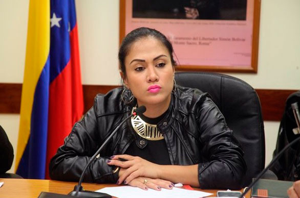 El diputado a la Asamblea Nacional, Laidy Gómez