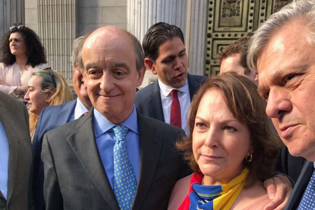 Mitzi de Ledezma, esposa del alcalde preso Antonio Ledezma 