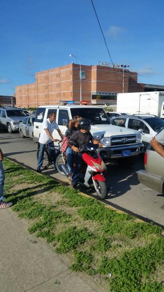 Protesta en Higuerote