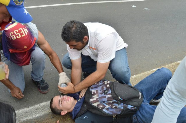 Reprimen a manifestantes en el Zulia