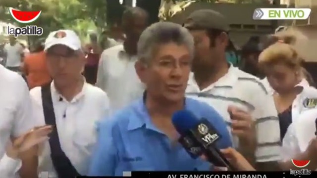 Ramos Allup: La represión de hoy es la respuesta de Jaua a un documento