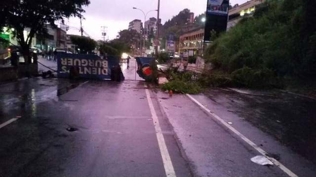 Represión en Altos Mirandinos / Foto La Patilla