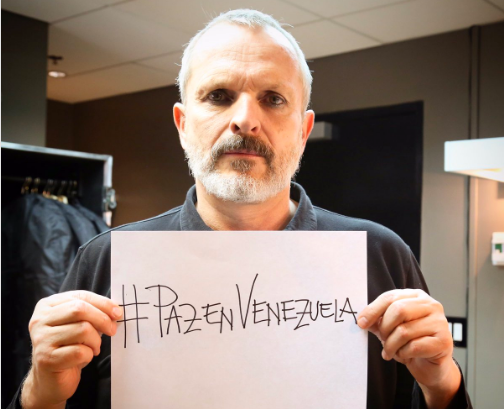 Miguel Bosé: Maduro el dictador se lleva a López y a Ledezma en plena madrugada