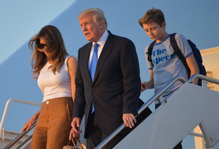 Y finalmente, toda la familia de Trump está en la Casa Blanca