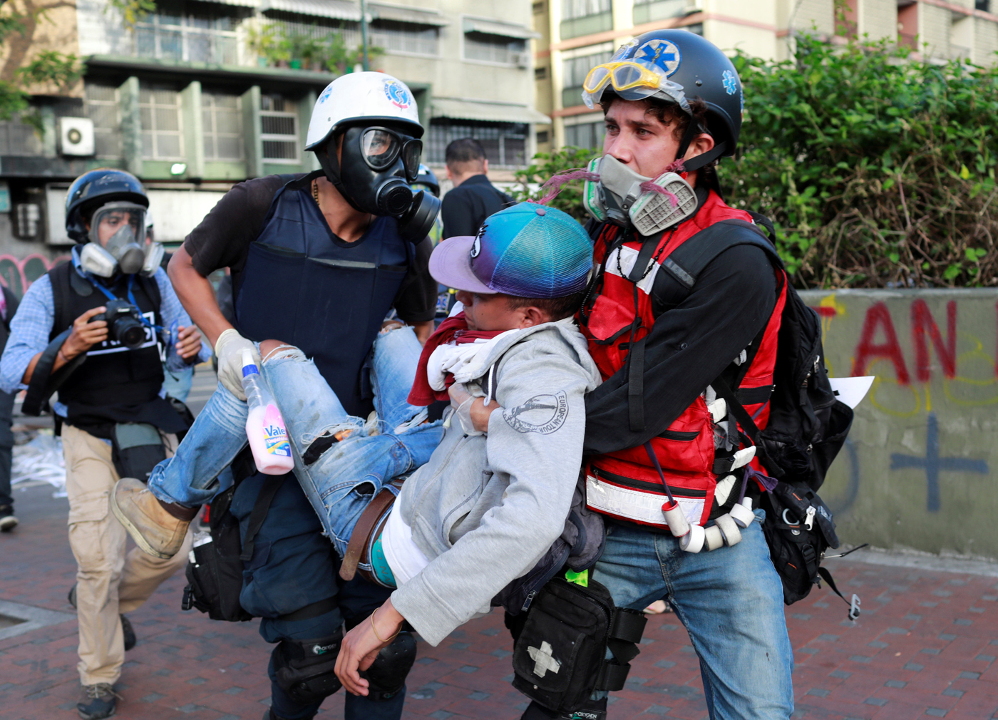 Salvaje represión de este #29Jun dejó al menos 17 heridos atendidos por Salud Baruta