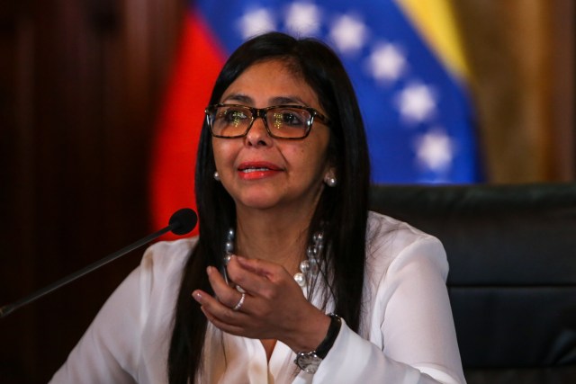 La Canciller de la República, Delcy Rodríguez (Foto: EFE)