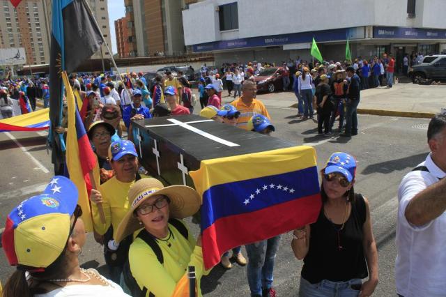 En Unidad zulianos marcharon por la Libertad de Venezuela. Foto: Prensa MUD Zulia