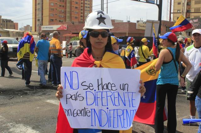 En Unidad zulianos marcharon por la Libertad de Venezuela. Foto: Prensa MUD Zulia