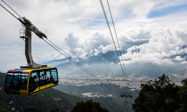 Teleférico de Mérida / AFP