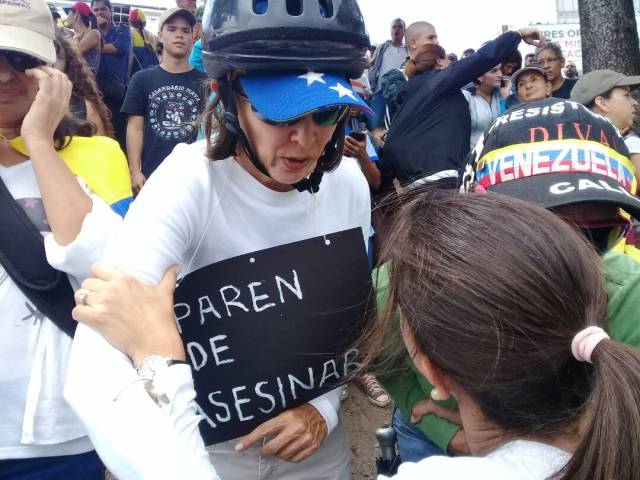 María Corina Machado: Hoy, 24 junio de 2017, los verdaderos libertadores están en la calle. Foto: Vente Venezuela