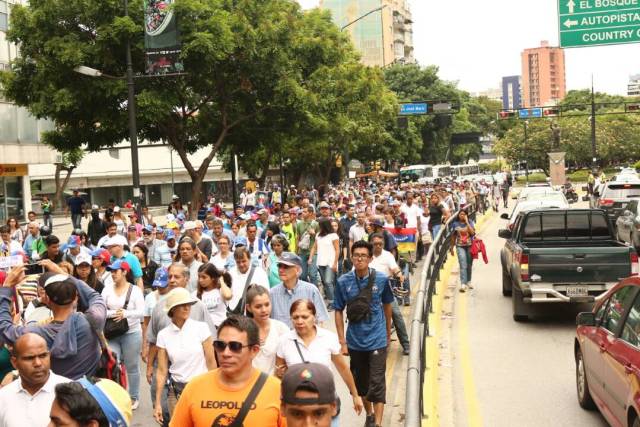 Unidos en la Fe desde Chacaito / Foto: Wil Jiménez