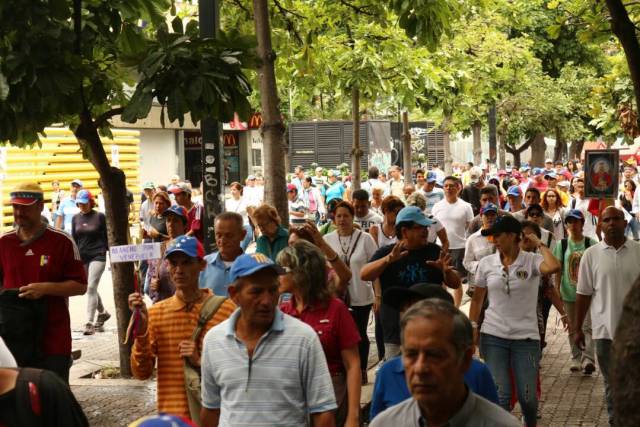 Unidos en la Fe desde Chacaito / Foto: Wil Jiménez