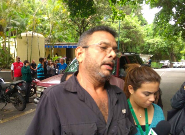 Foto: Ivan Urbina, padre de Fabián Urbina / Efecto Tocuyo