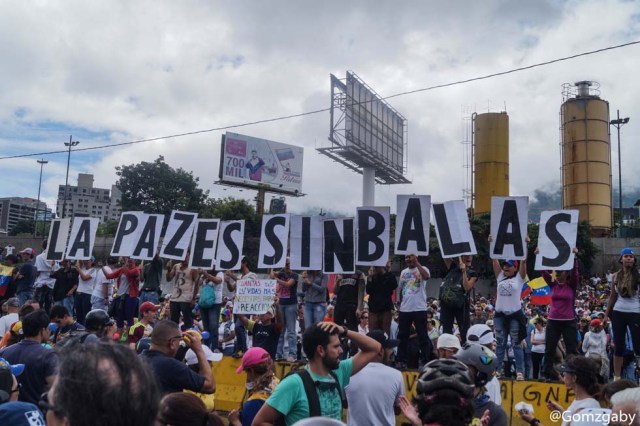 La marcha de este #24Jun desde la concentración hasta la represión. Fotos: Gabriela Gómez / LaPatilla.com