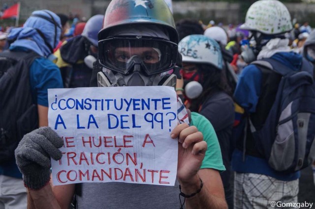 La marcha de este #24Jun desde la concentración hasta la represión. Fotos: Gabriela Gómez / LaPatilla.com